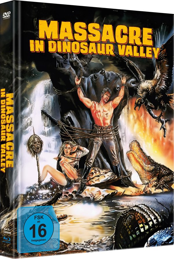 Massacre in Dinosaur Valley - Uncut Mediabook Edition (DVD+blu-ray)