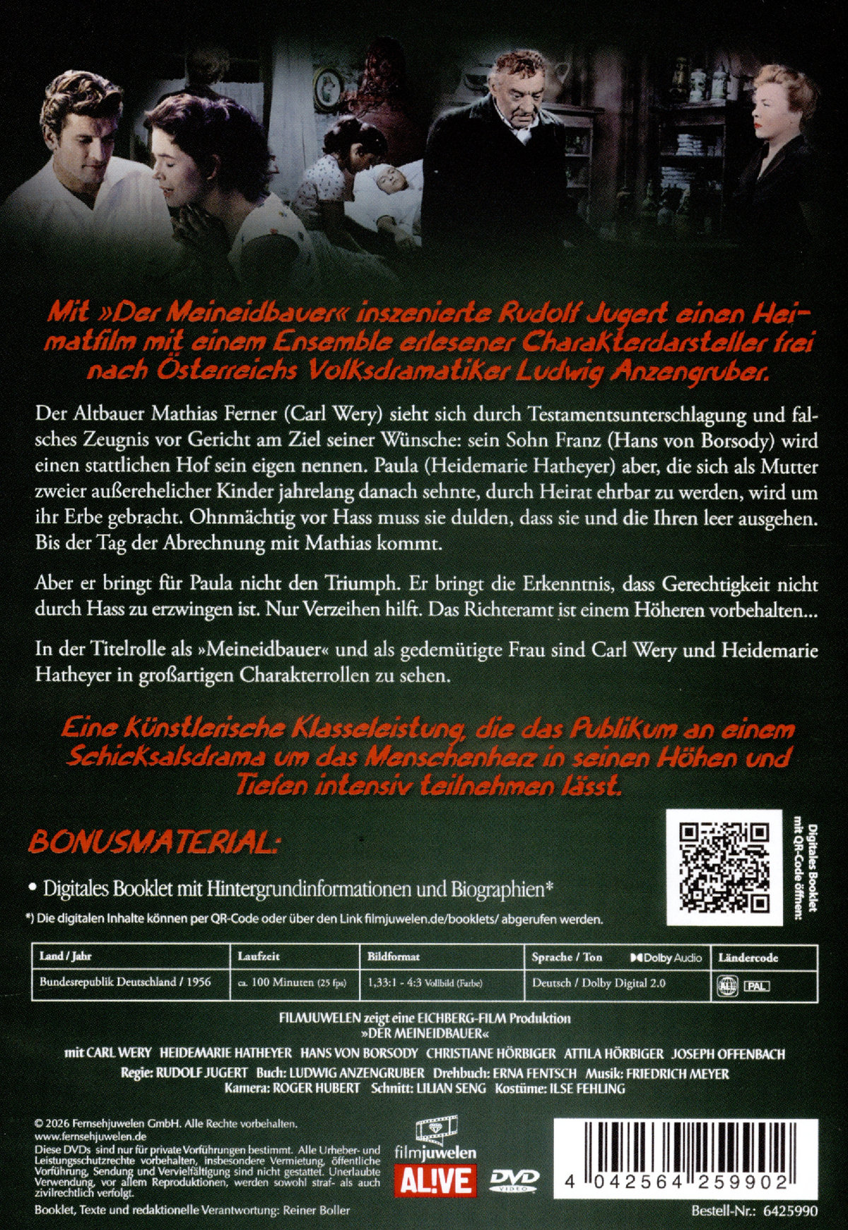Der Meineidbauer - nach Ludwig Anzengruber (Neuauflage)  (DVD)