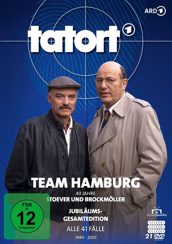 Tatort Hamburg - 40 Jahre Stoever und Brockmöller - Jubiläums-Gesamtedition (Erstmals alle 41 Folgen)  [21 DVDs]  (DVD)