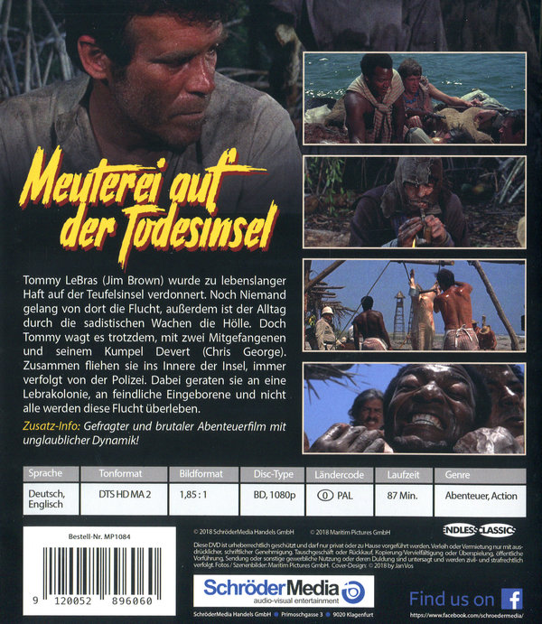 Meuterei auf der Todesinsel (blu-ray)