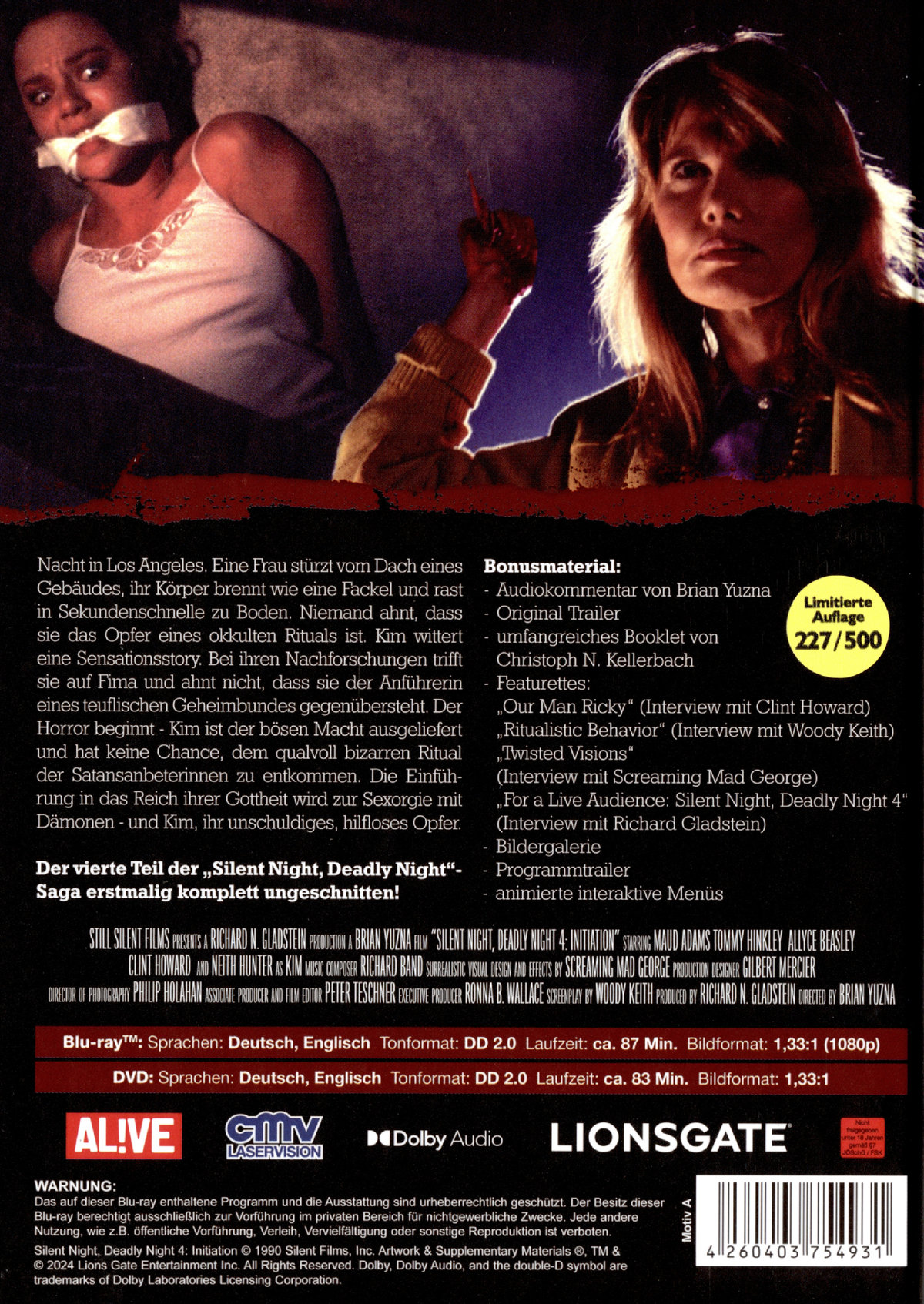 Welcome to Hell - Das letzte Ritual - Uncut Mediabook Edition  (DVD+blu-ray) (A)
