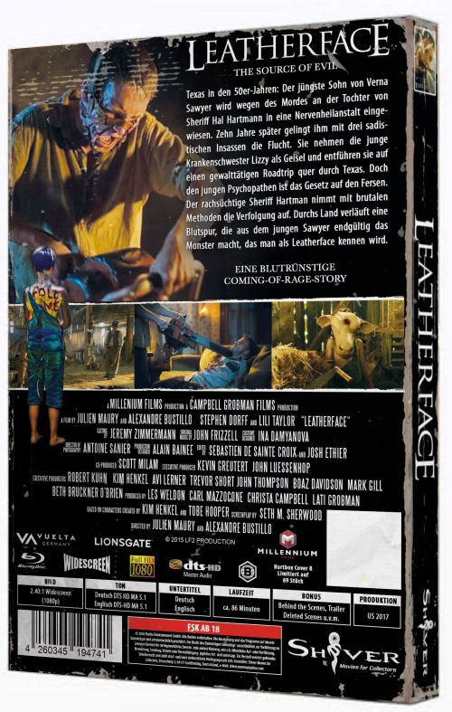 Leatherface - Uncut Hartbox Edition (blu-ray) (B)