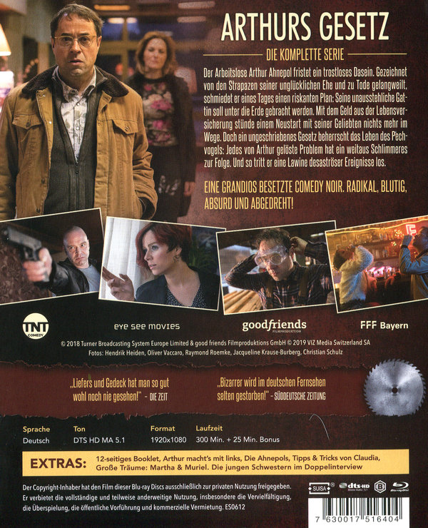 Arthurs Gesetz - Gesamtausgabe  [2 BRs]  (Blu-ray Disc)