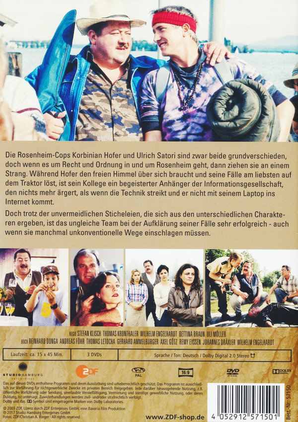 Die Rosenheim Cops - Staffel 2  [3 DVDs]  (DVD)
