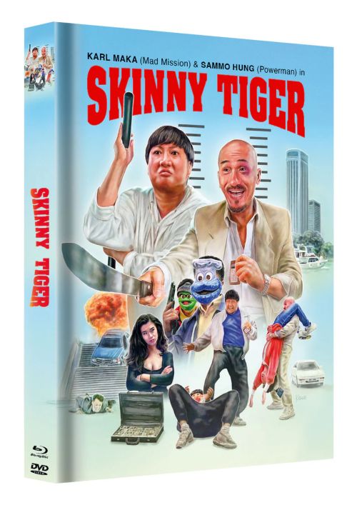 Skinny Tiger - Uncut Mediabook Edition  (DVD+blu-ray) (A)