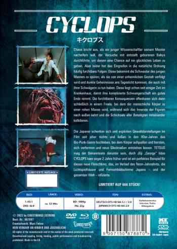 Cyclops - Uncut Mediabook Edition (DVD+blu-ray)