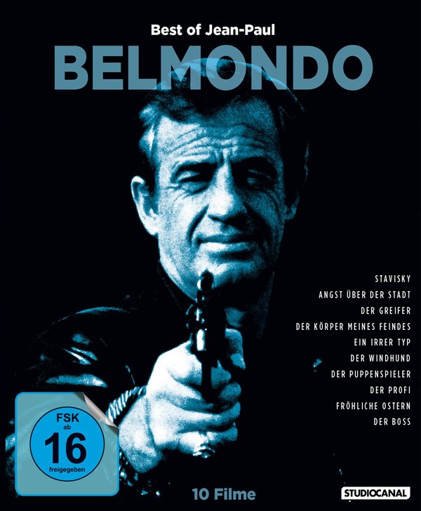 Best of Jean-Paul Belmondo Edition  [10 BRs]  (Blu-ray Disc)