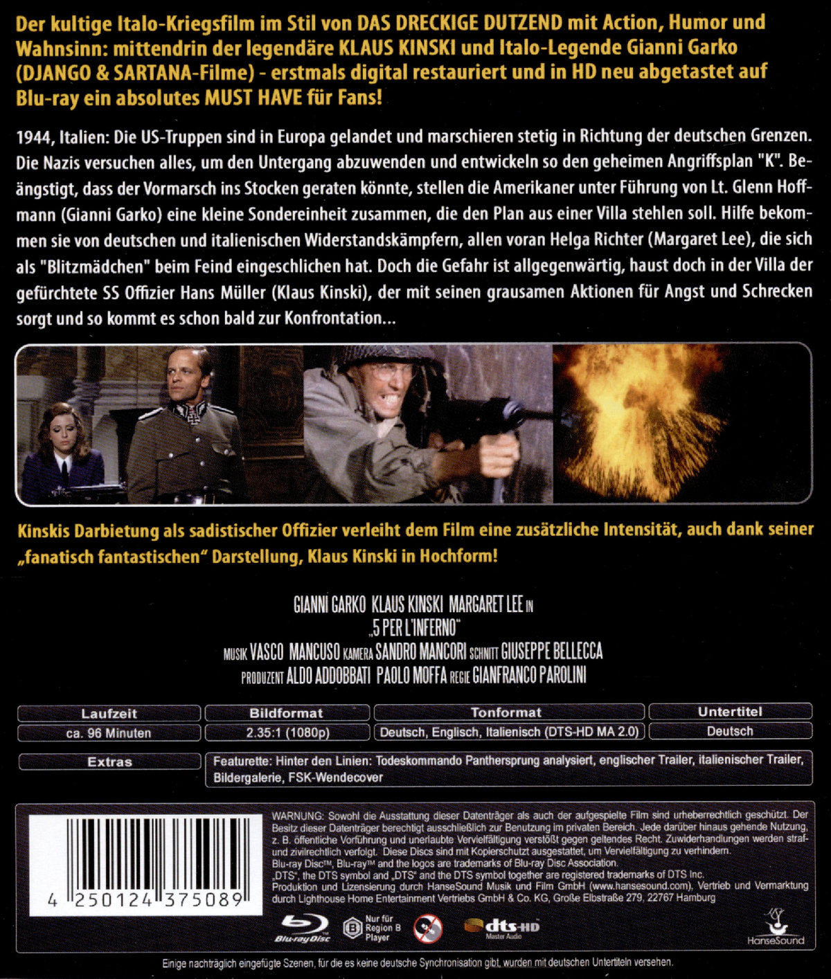 Todeskommando Panthersprung  (Blu-ray Disc)