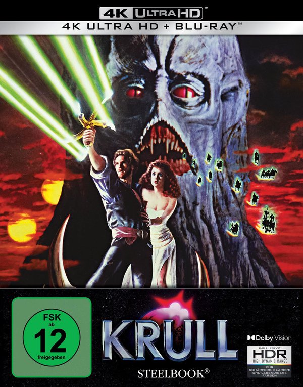 Krull - Uncut Steelbook Edition (4K Ultra HD+blu-ray)