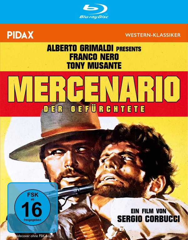 Mercenario - Der Gefürchtete / Perfekter Italowestern mit Franco Nero von „Django“-Regisseur Sergio Corbucci (Pidax Western-Klassiker)  (Blu-ray Disc)