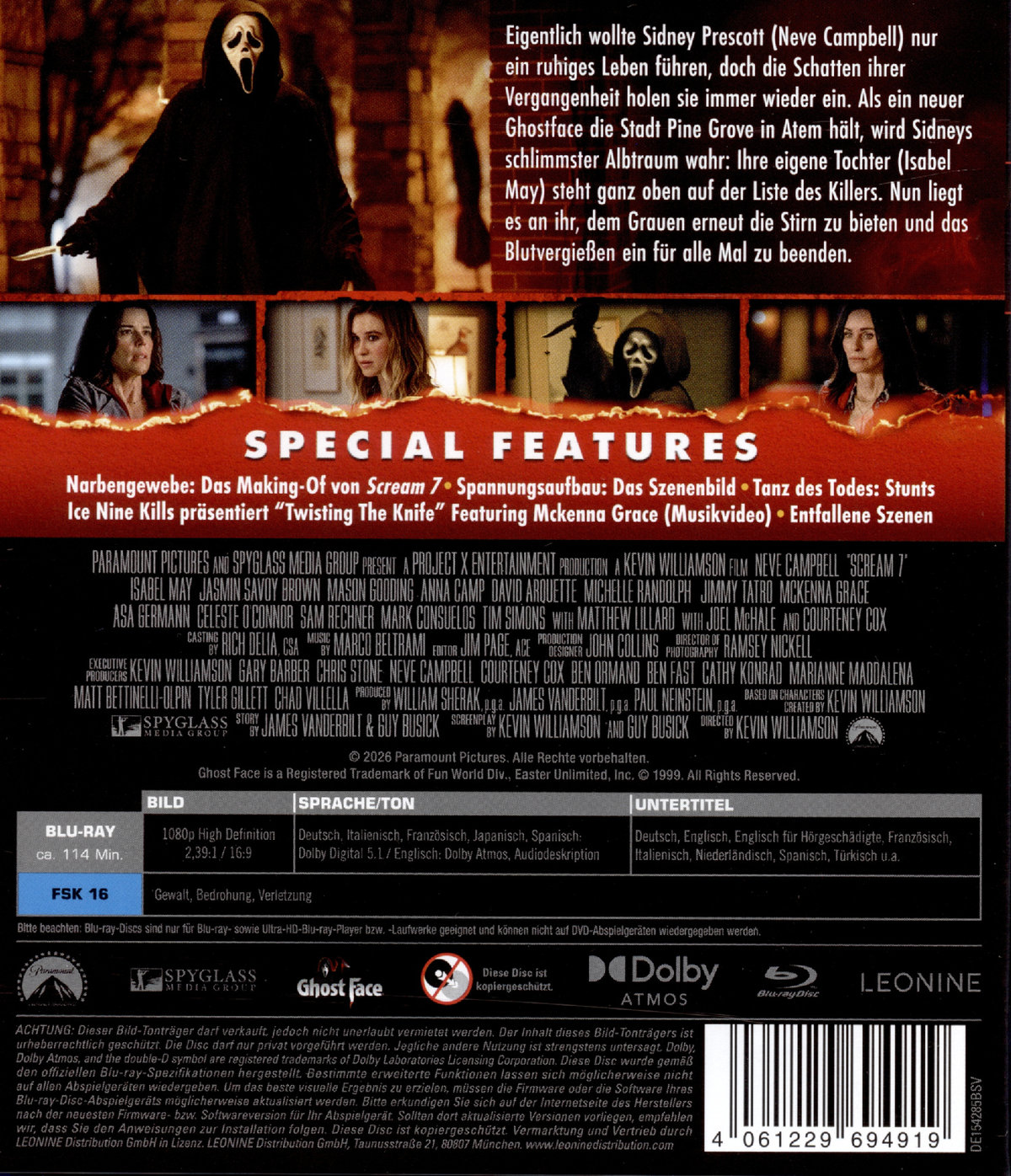 Scream 7  (Blu-ray Disc)