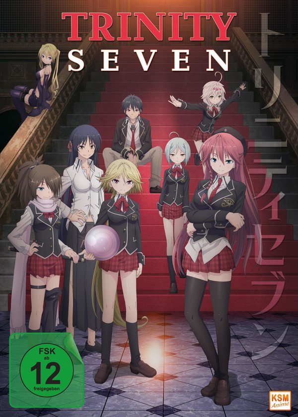 Trinity Seven - Gesamtedition: Episode 01-12