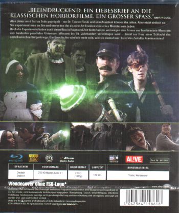 Armee der Frankensteins (blu-ray)