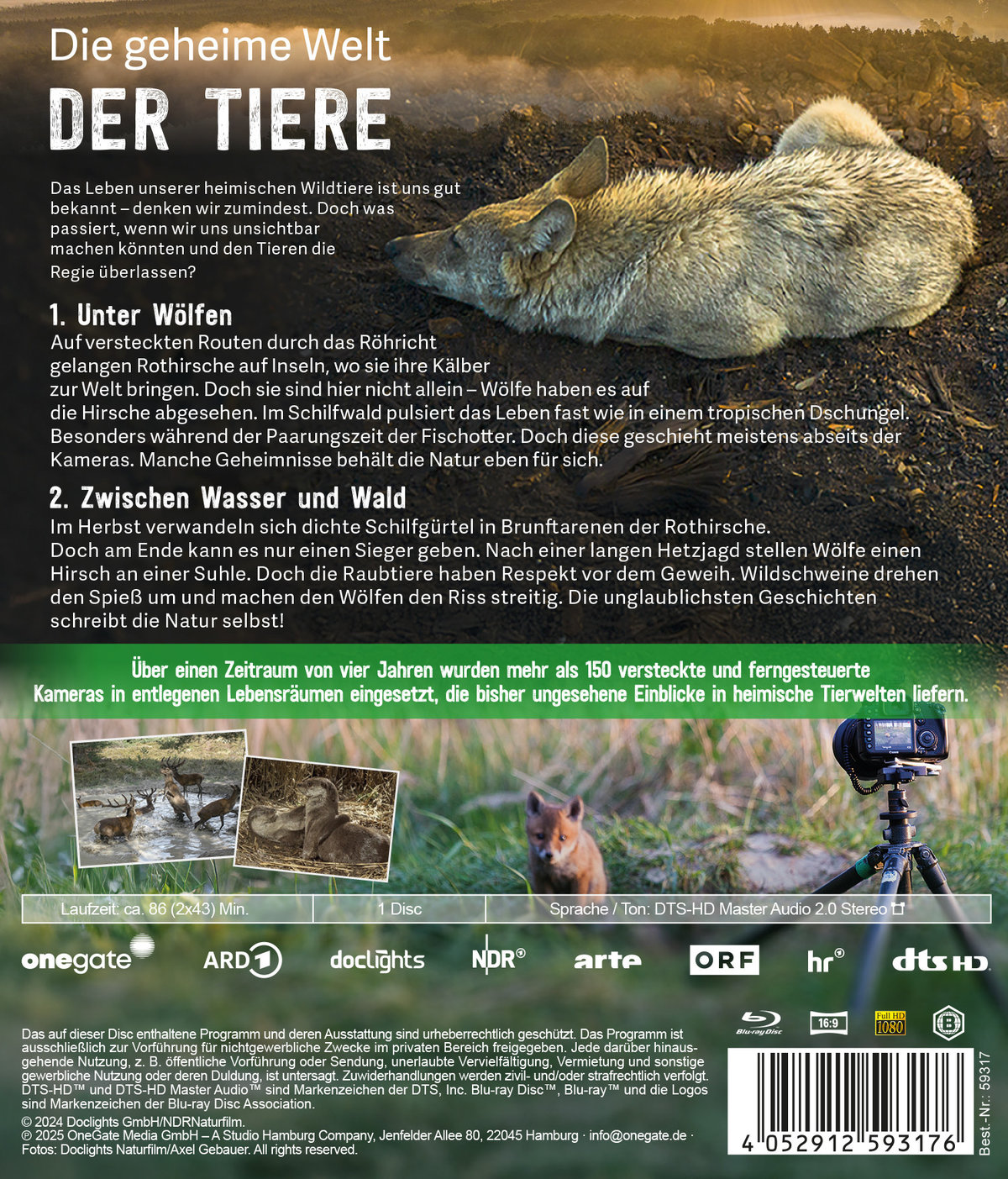Die geheime Welt der Tiere  (Blu-ray Disc)