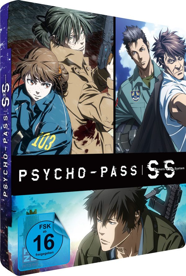 Psycho-Pass: Sinners of the System - (3 Movies) - Steelcase [Limited Edition]  (DVD)