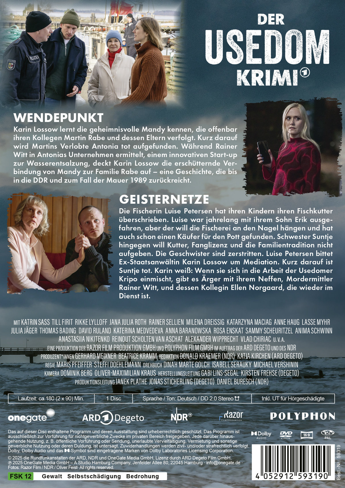 Der Usedom-Krimi: Wendepunkt / Geisternetze  (DVD)