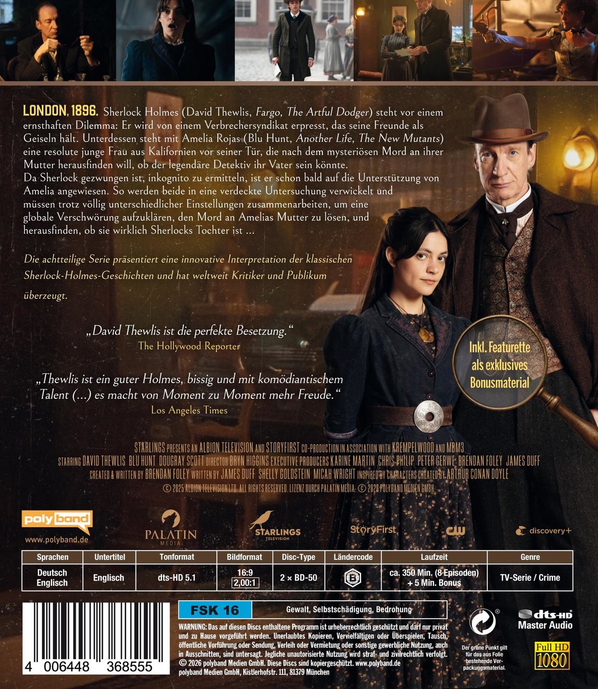 Sherlock & Daughter - Zwei Holmes sind besser als einer. Staffel 1  [2 BRs]  (Blu-ray Disc)