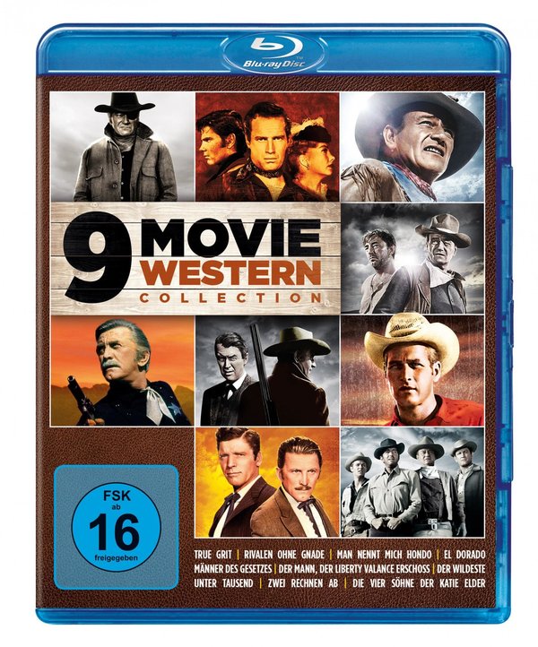 9 Movie Western Collection - Vol. 1  (Blu-ray Disc)