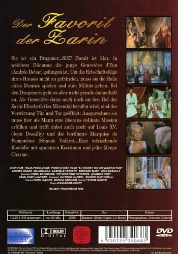 Favorit der Zarin, Der
