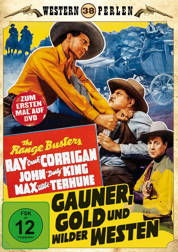 Die Range Busters - Gauner, Gold und Wilder Westen - Western Perlen 38  (DVD)
