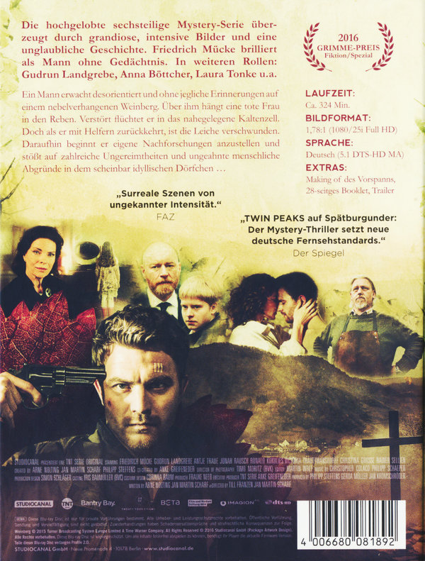 Weinberg - Die komplette Serie - Mediabook  [SE]  (Blu-ray Disc)