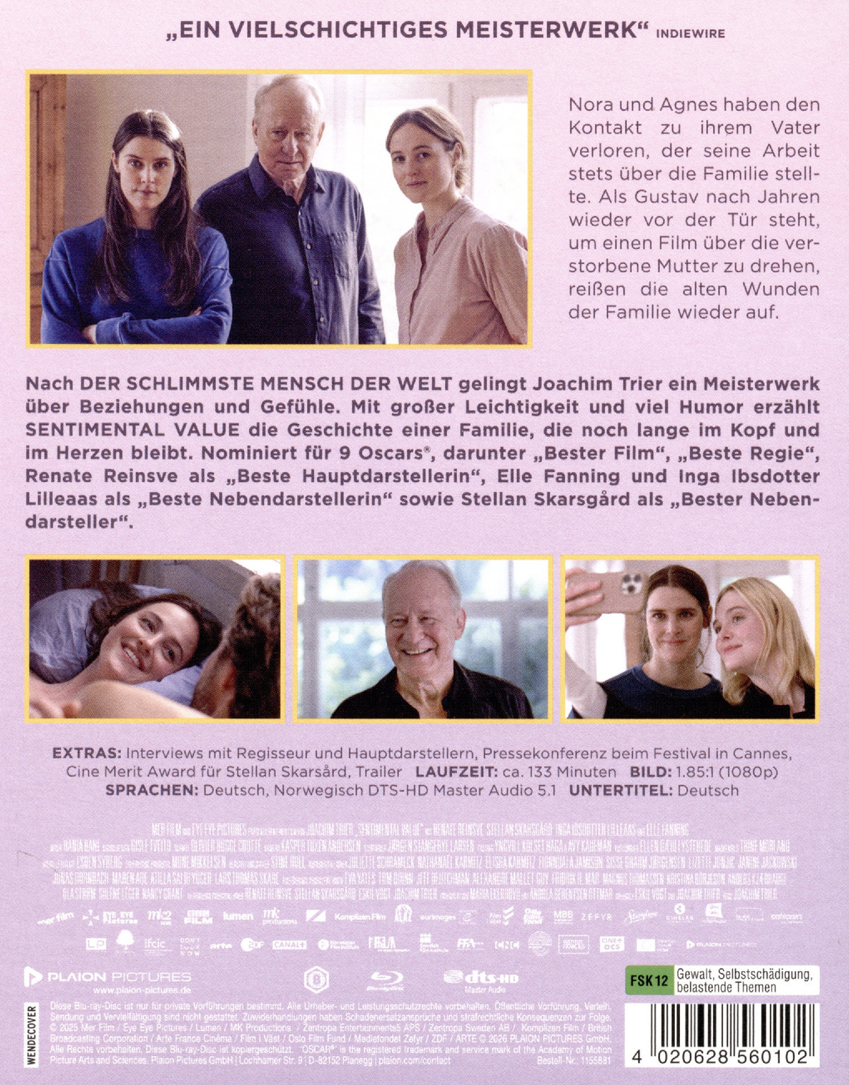 Sentimental Value  (Blu-ray Disc)