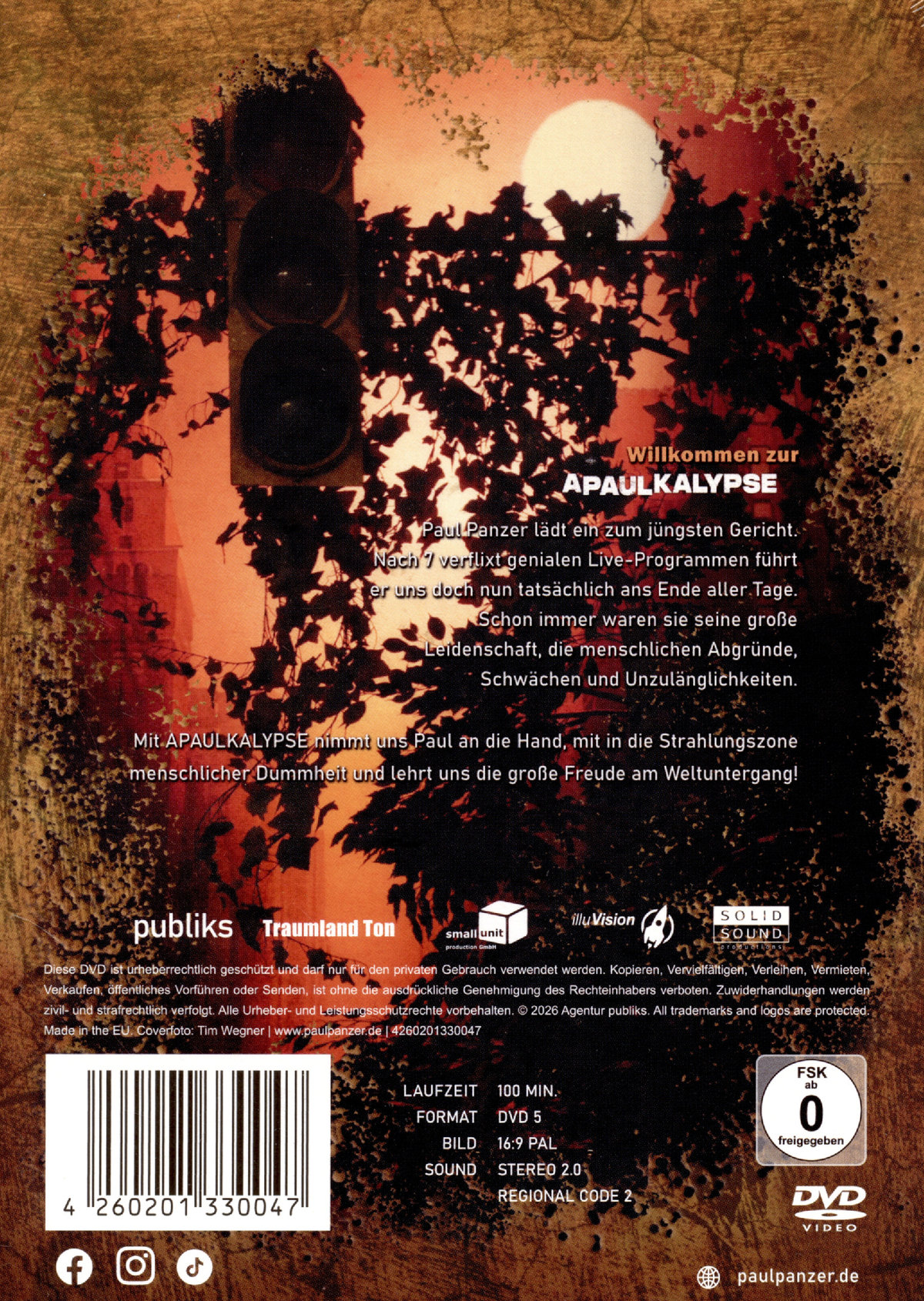 Apaulkalypse. Jede Reise geht einmal zu Ende  (DVD)