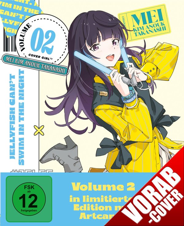 Jellyfish Can't Swim In The Night - Volume 2 - limitierte Edition mit Artcards  (Blu-ray Disc)