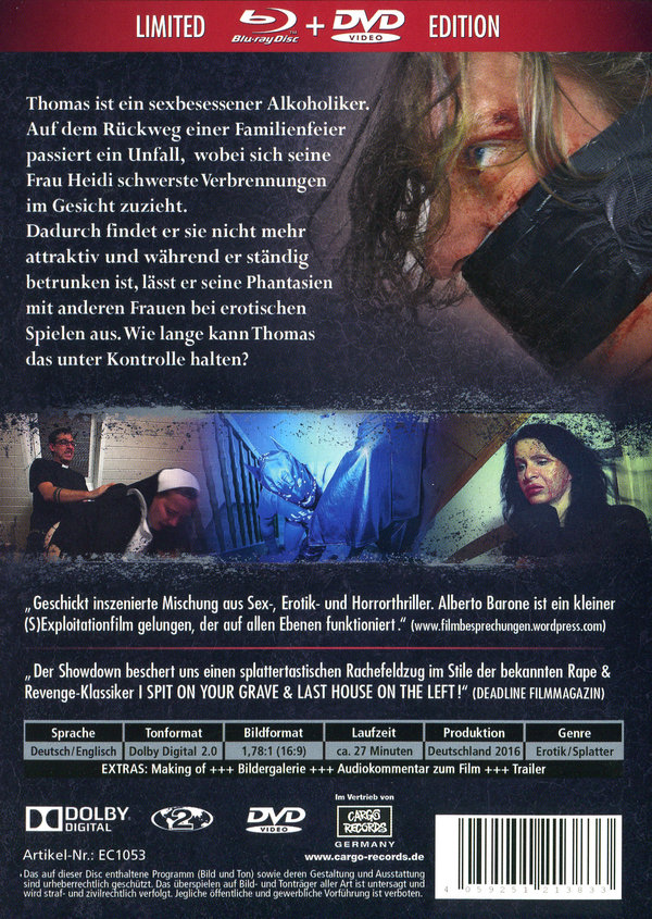 Gelosia - Vendetta d'Amore - Limited Edition (DVD+blu-ray)