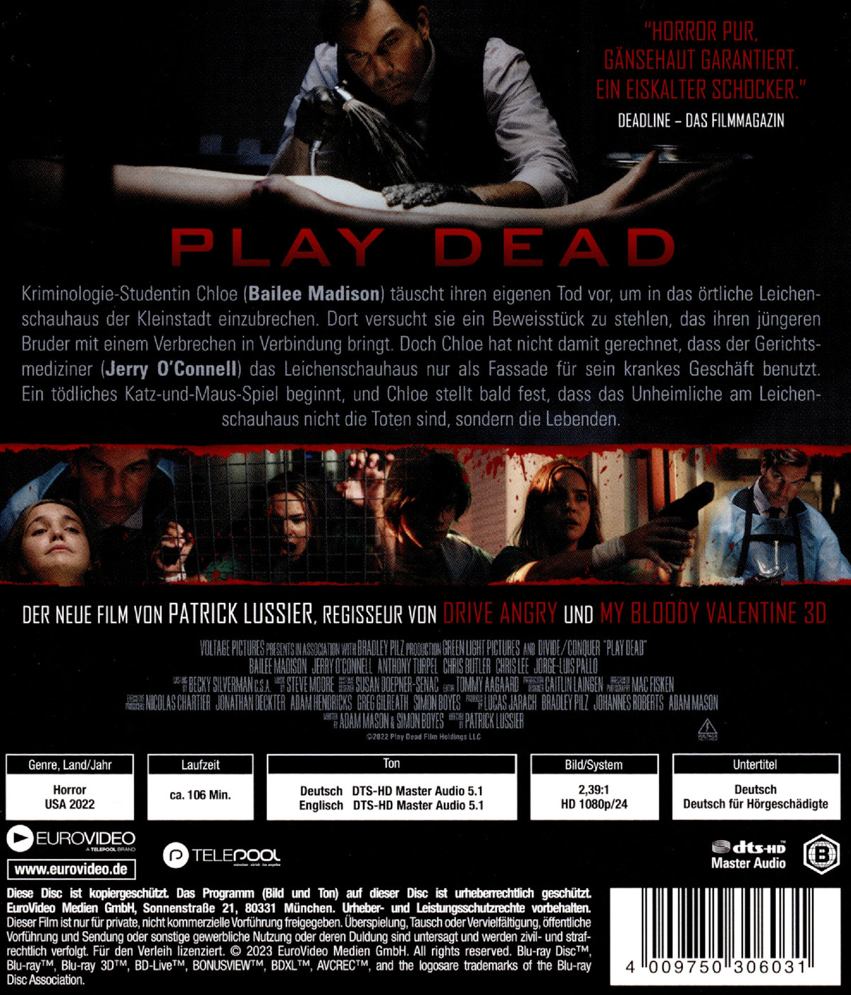 Play Dead - Schlimmer als der Tod (blu-ray)