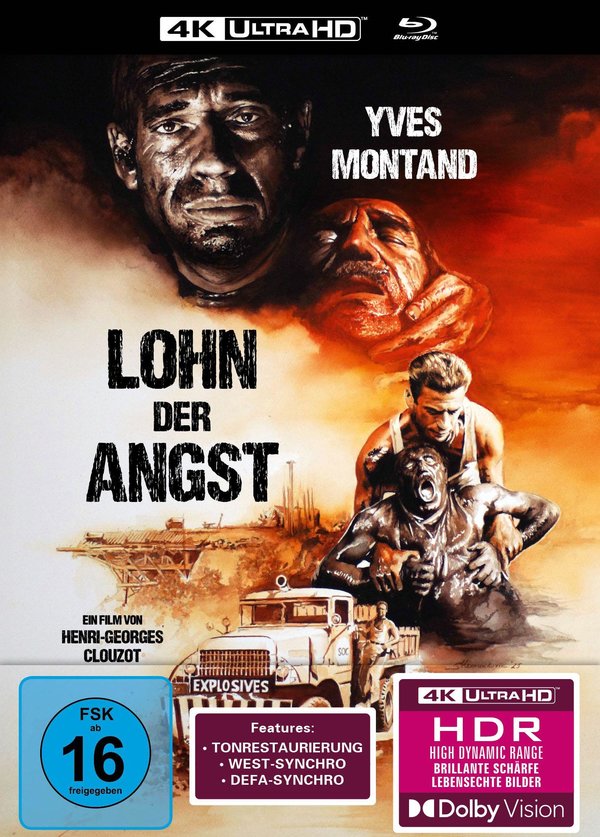 Lohn der Angst - Uncut Mediabook Edition  (4K Ultra HD+blu-ray)