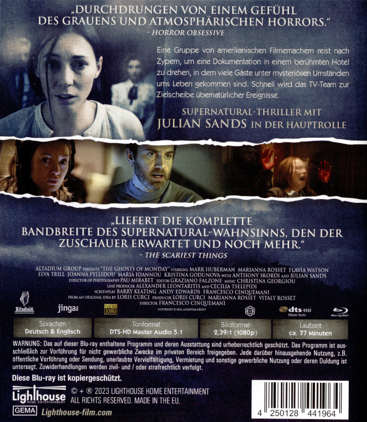 The Hotel Haunting  (Blu-ray Disc)