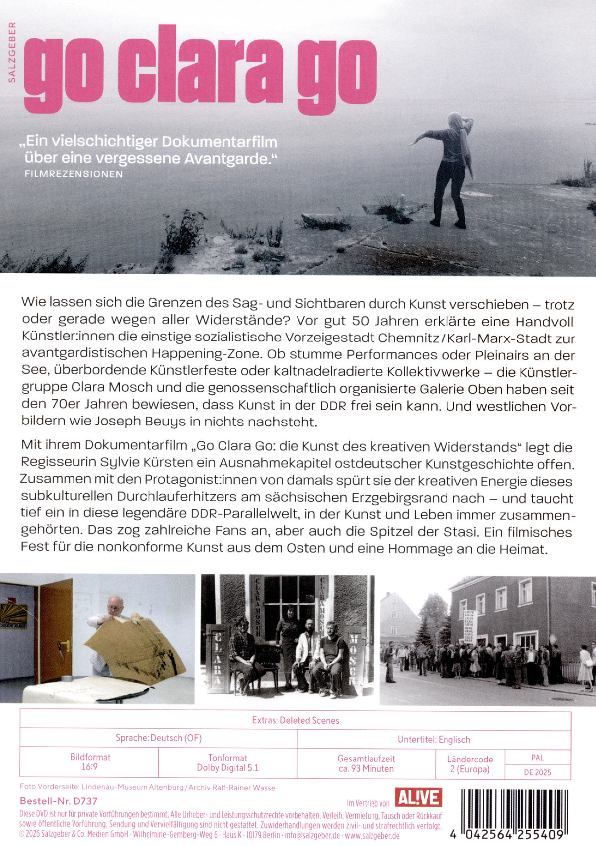 Go Clara Go: die Kunst des kreativen Widerstands  (DVD)