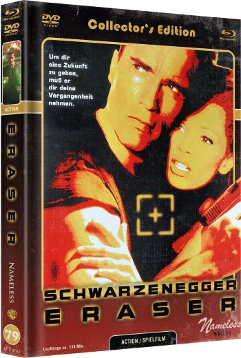 Eraser - Uncut Mediabook Edition  (DVD+blu-ray) (C)