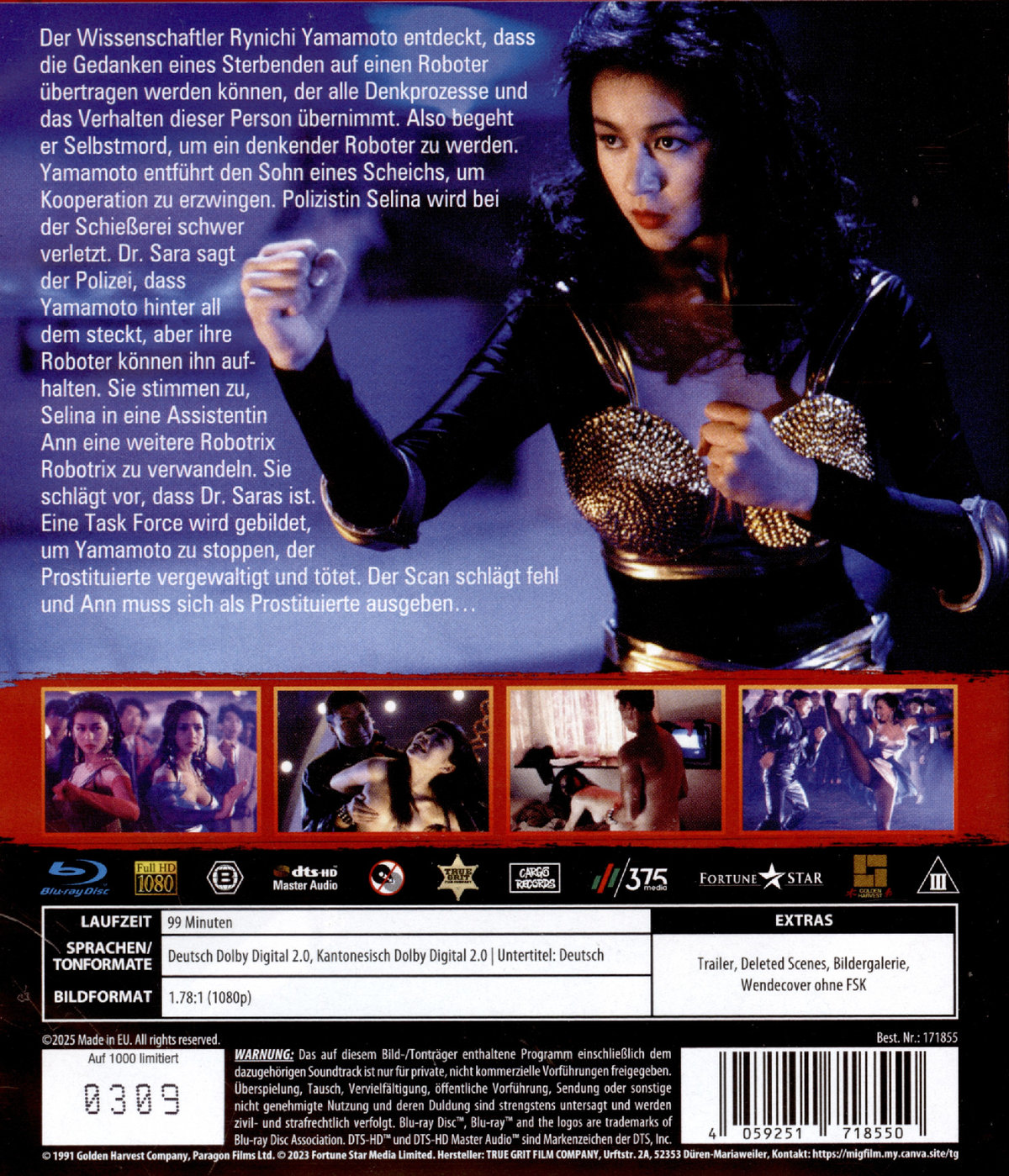 ROBOTRIX - COVER A  (Blu-ray Disc)