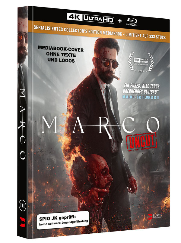 Marco - Uncut Mediabook Edition  (4K Ultra HD+blu-ray) (C)