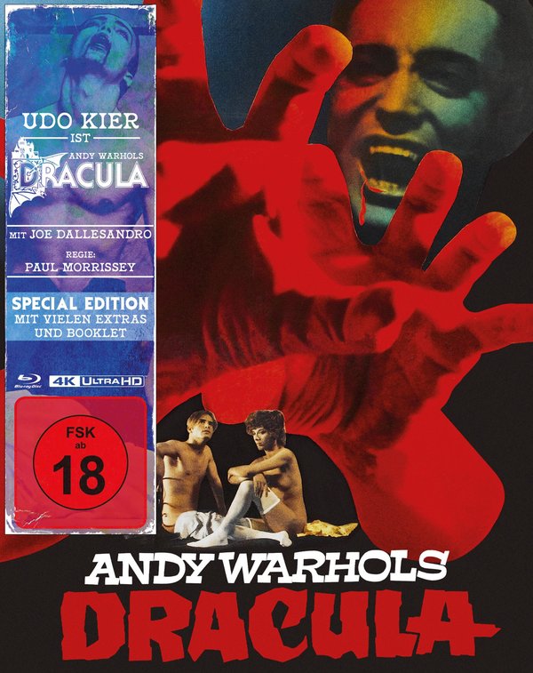Andy Warhols Dracula - Uncut Mediabook Edition  (4K Ultra HD+blu-ray) (C)
