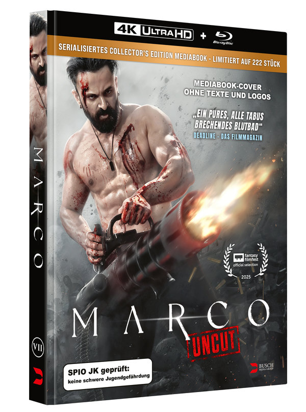 Marco - Uncut Mediabook Edition  (4K Ultra HD+blu-ray) (G)