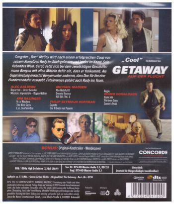 Getaway (blu-ray) Getaway (blu-ray)