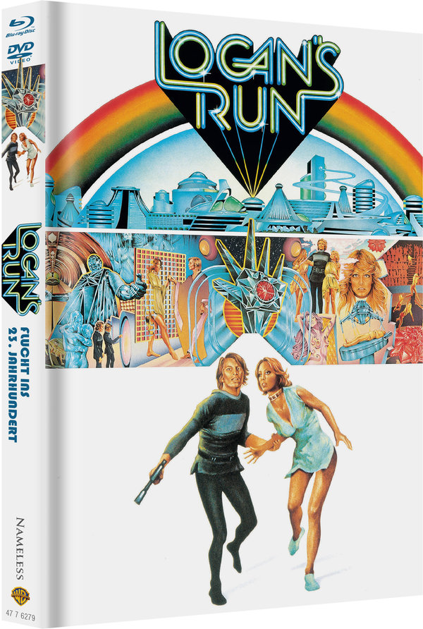 Logans Run – Flucht ins 23 Jahrhundert - Uncut Mediabook Edition  (blu-ray) (B)
