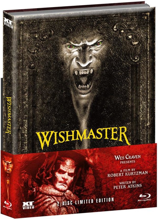 Wishmaster - Uncut Mediabook Edition (DVD+blu-ray)