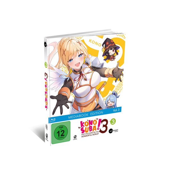 KonoSuba Season 3 Vol. 3  (Mediabook)  (Blu-ray Disc)