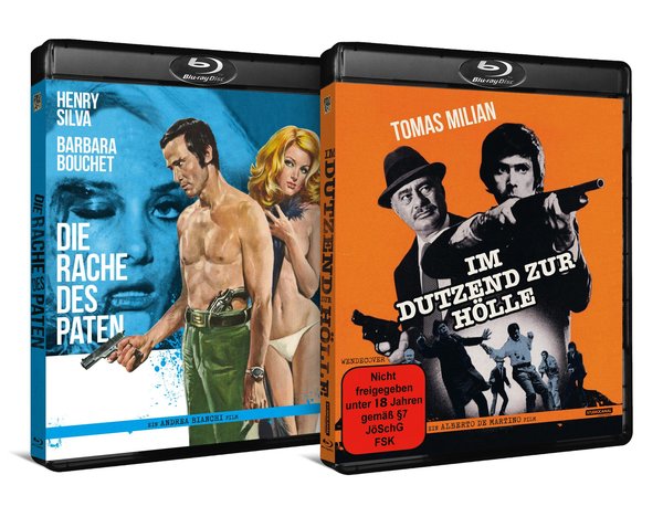POLIZIESCHI BUNDLE # 4 - DIE RACHE DES PATEN und IM DUTZEND ZUR HÖLLE-  Limited "back to back" Blu-ray bundle  [2 BRs]  (Blu-ray Disc)