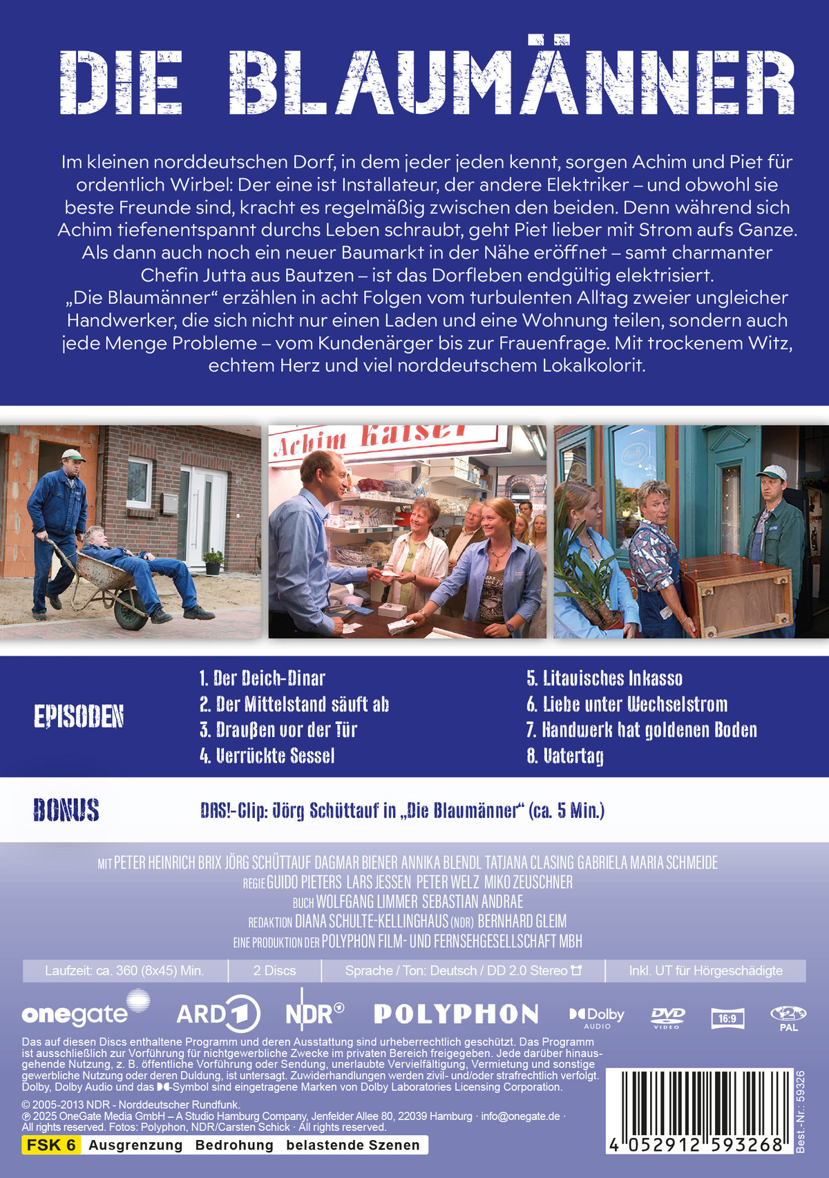 Die Blaumänner  [2 DVDs]  (DVD)