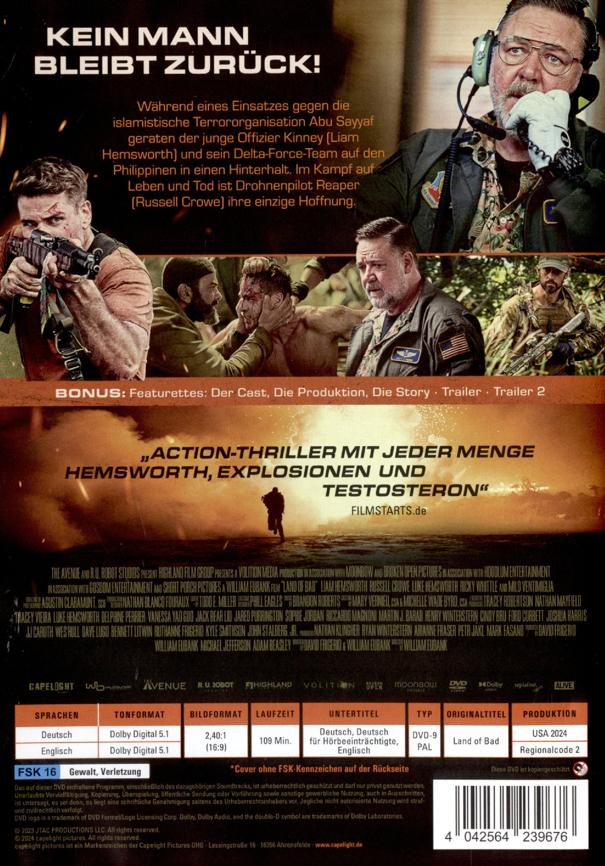 Land of Bad  (DVD)