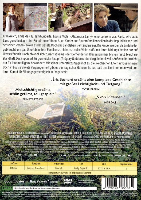 Louise und die Schule der Freiheit  (DVD)