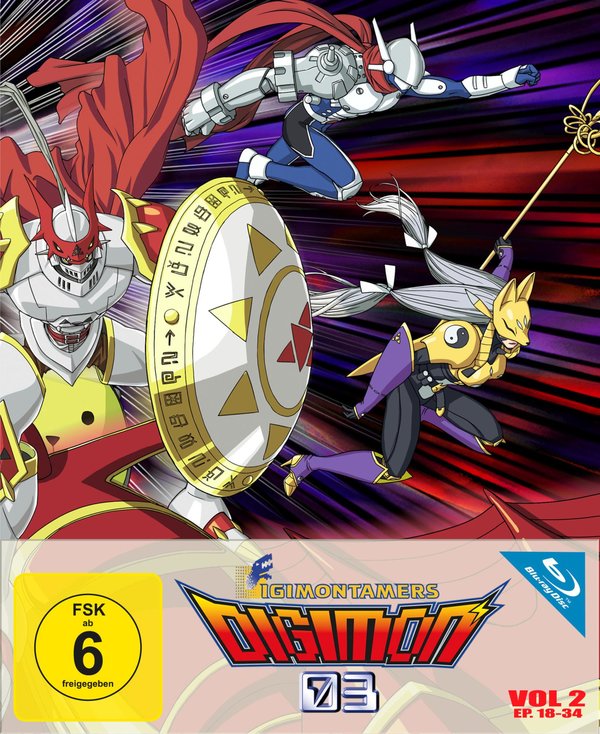 Digimon Tamers: Volume 1.2 (Ep 18-34)  [2 BRs]  (Blu-ray Disc)