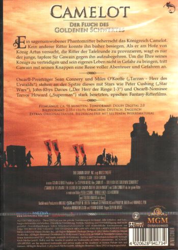 Camelot - Der Fluch des goldenen Schwertes