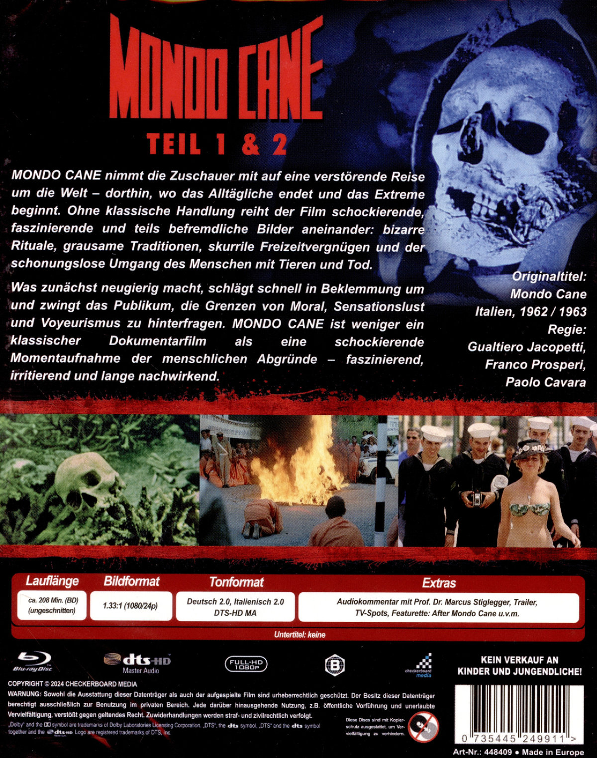 Mondo Cane 1+2 - Uncut Edition  (blu-ray)