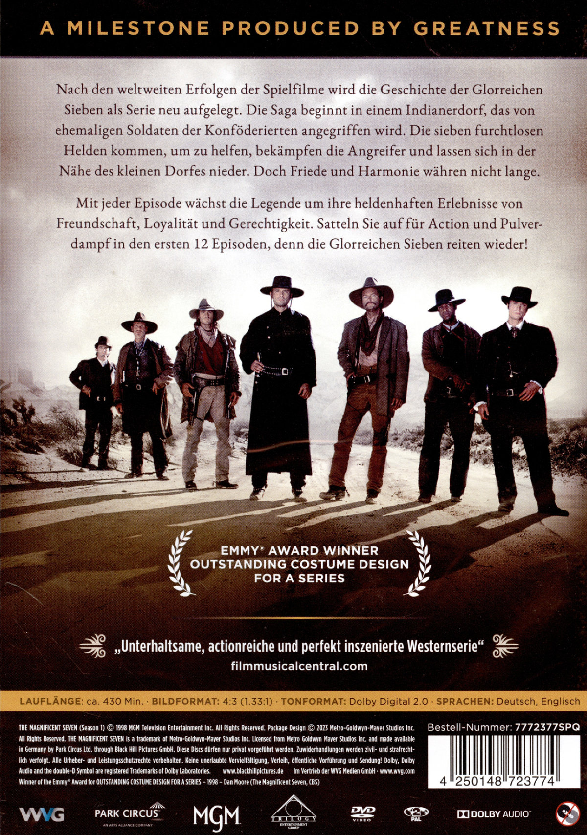 Die Glorreichen 7 – Staffel 1  [3 DVDs]  (DVD)